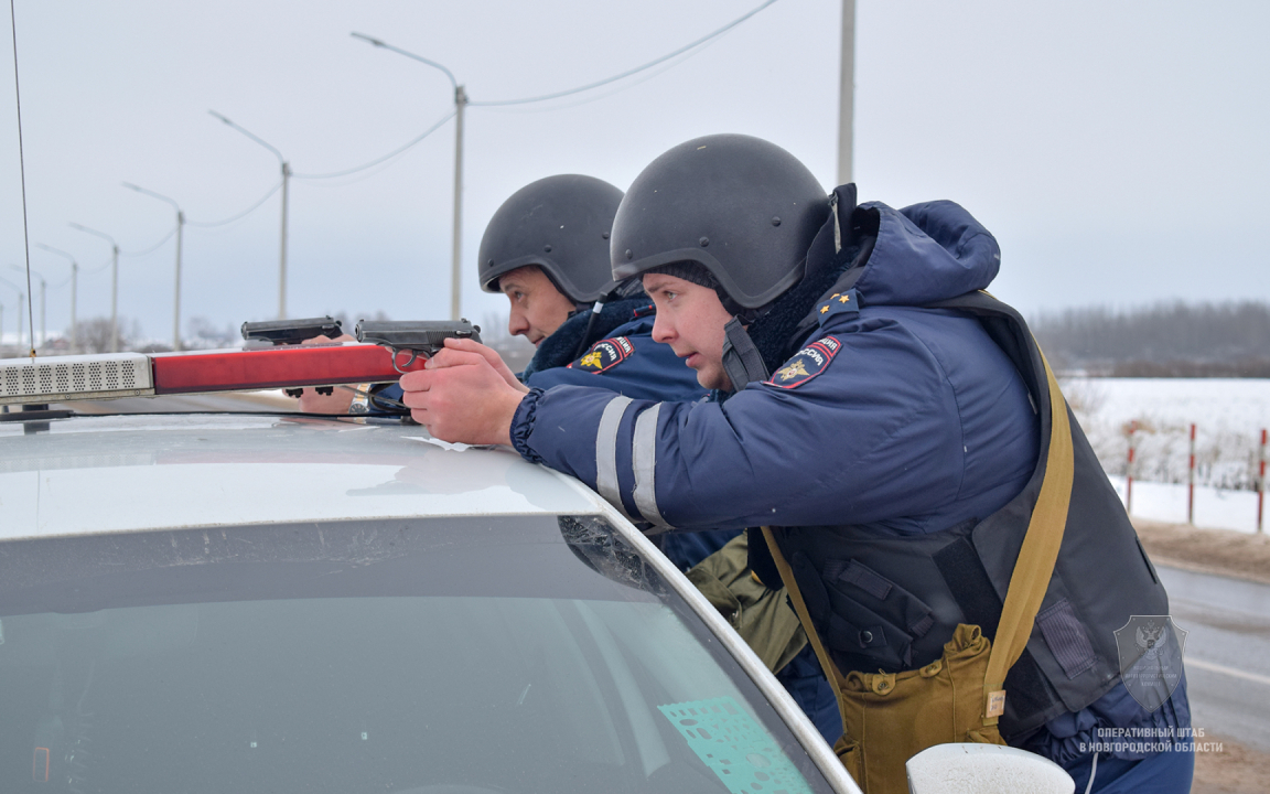 Оперативным штабом в Новгородской области проведено командно-штабное учение