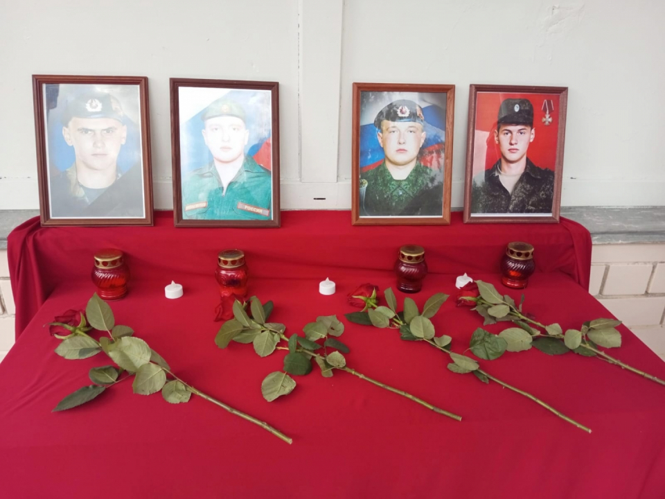 В Теньгушеве открыли мемориальные доски четверым героям антитеррора