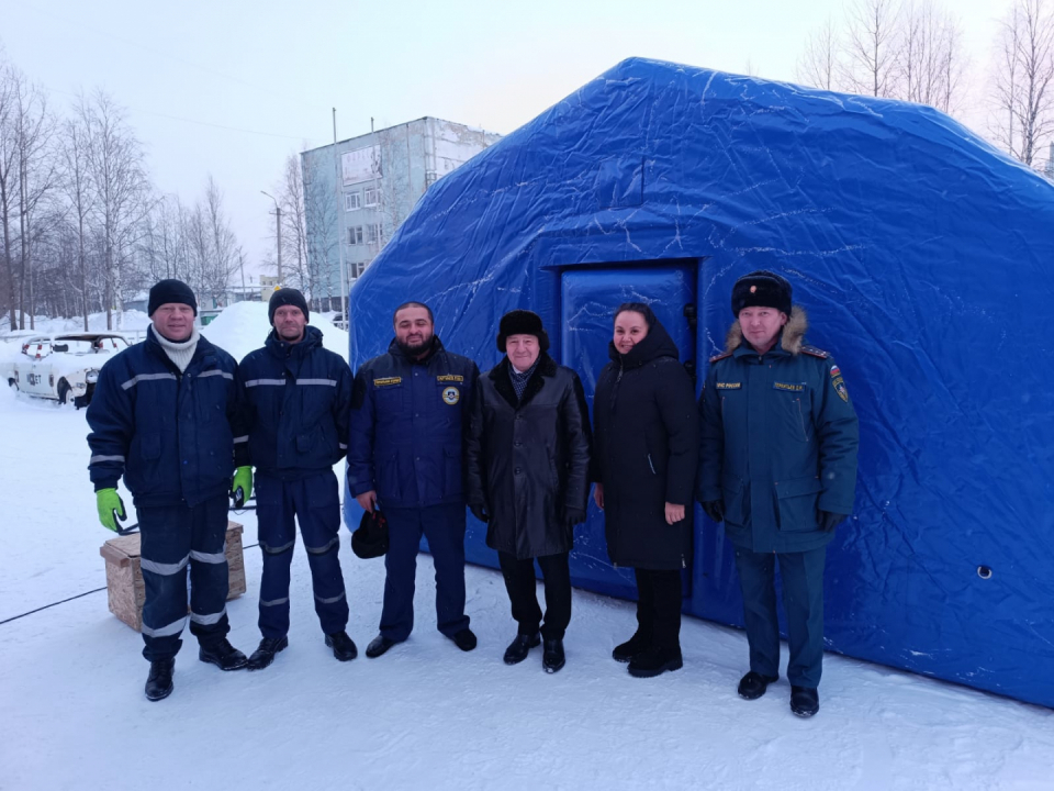  Командно-штабная тренировка в муниципальном округе «Вуктыл» 