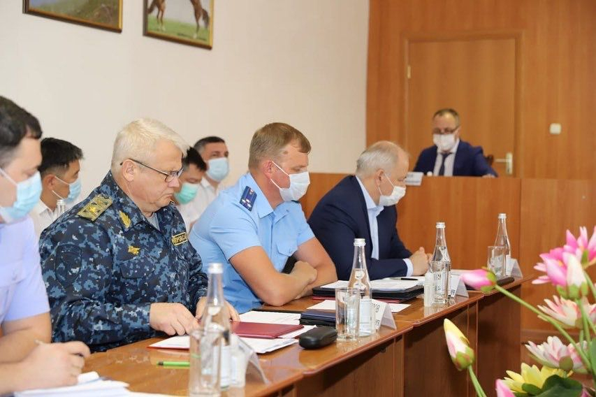 Проведено выездное заседание антитеррористической комиссии в Республике Калмыкия