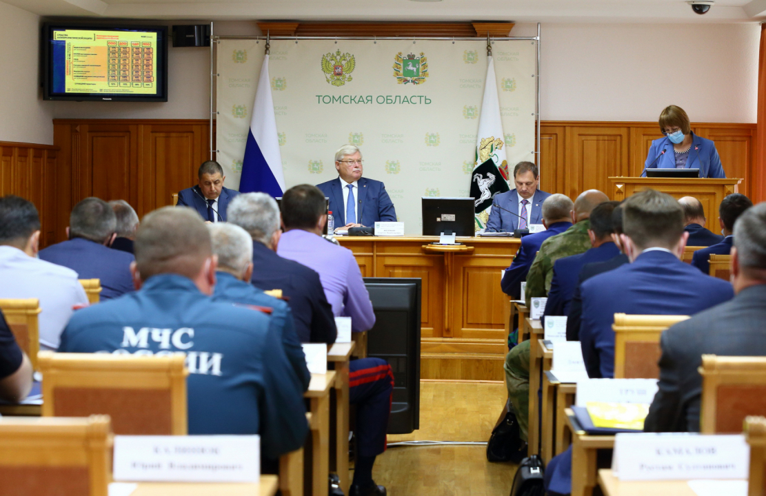 Антитеррористическая комиссия и оперативный штаб Томской области рассмотрели подготовку к Дню знаний и единому дню голосования