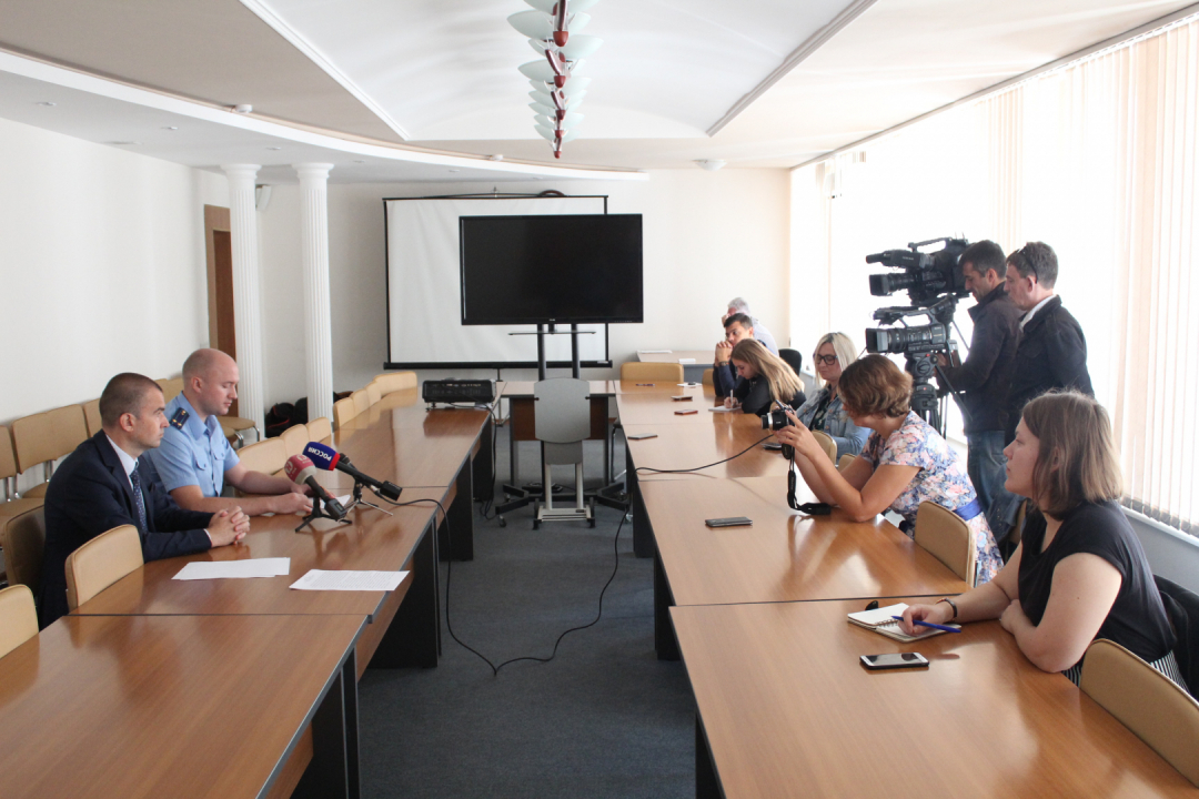 Руководитель аппарата АТК в Тамбовской области Смольянинов Ю.А. провёл брифинг для региональных СМИ