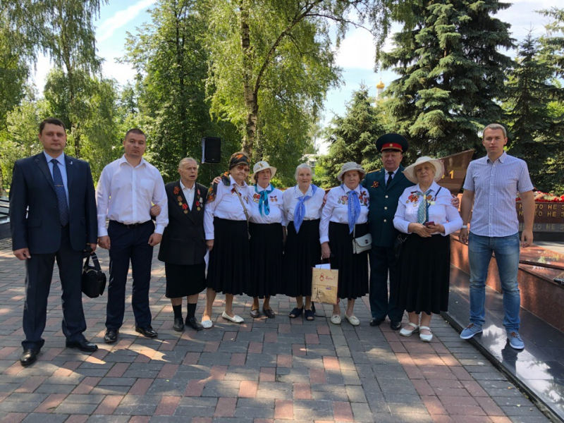 Ветераны с активистами Общероссийского народного фронта в Московской области