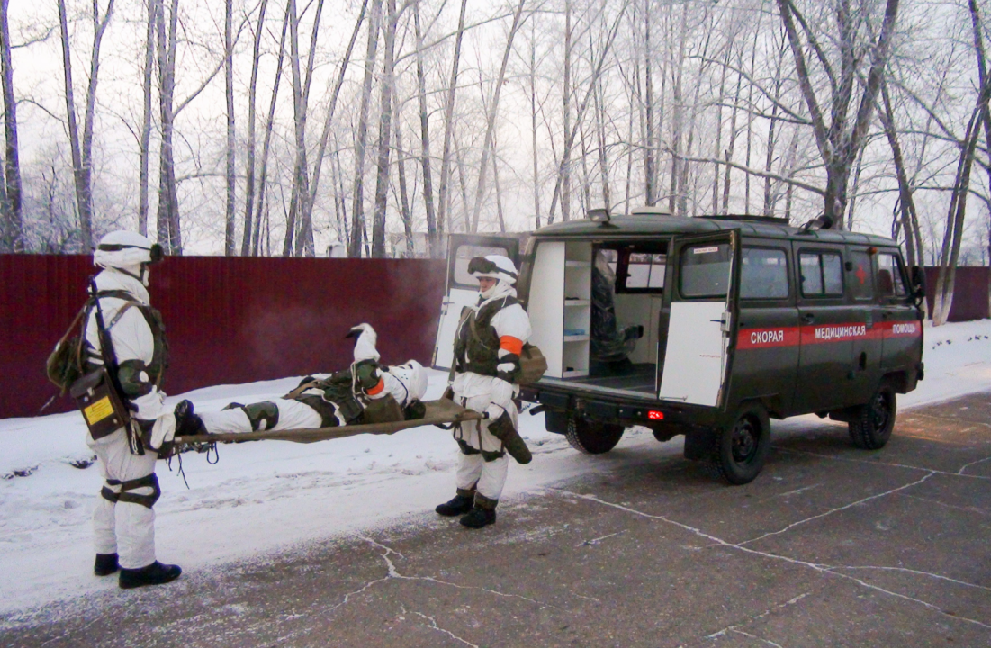 В Прибайкалье в полку дальней авиации прошла тренировка по противодействию терроризму