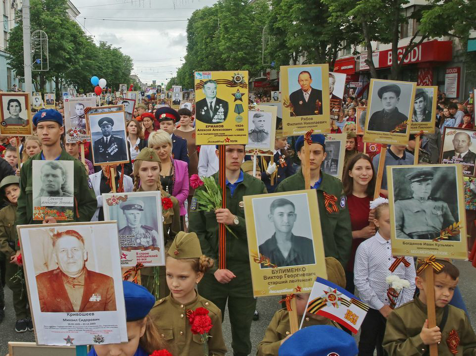 В Крыму прошли праздничные мероприятия, посвящённые 73-й годовщине победы в Великой Отечественной войне