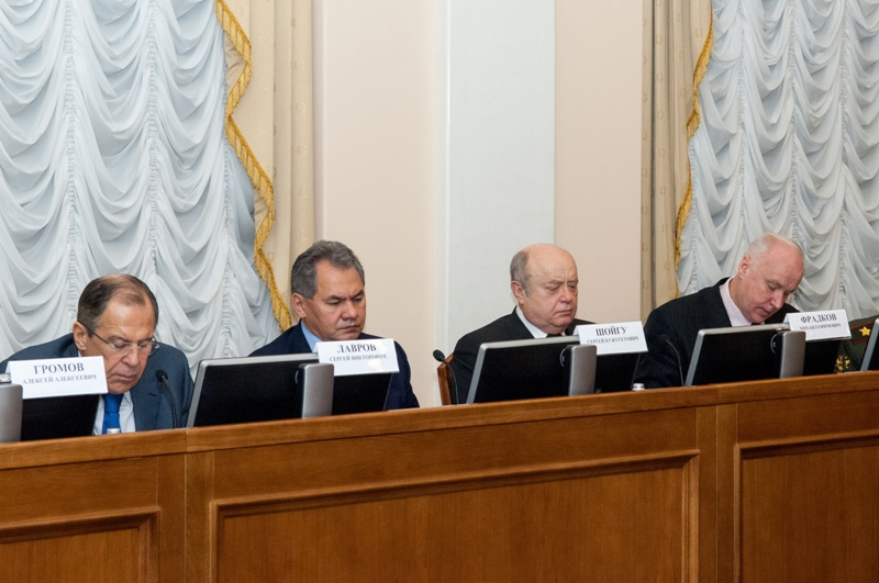 В Москве под руководством Председателя НАК, Директора ФСБ России А.В. Бортникова проведено совместное заседание НАК и ФОШ