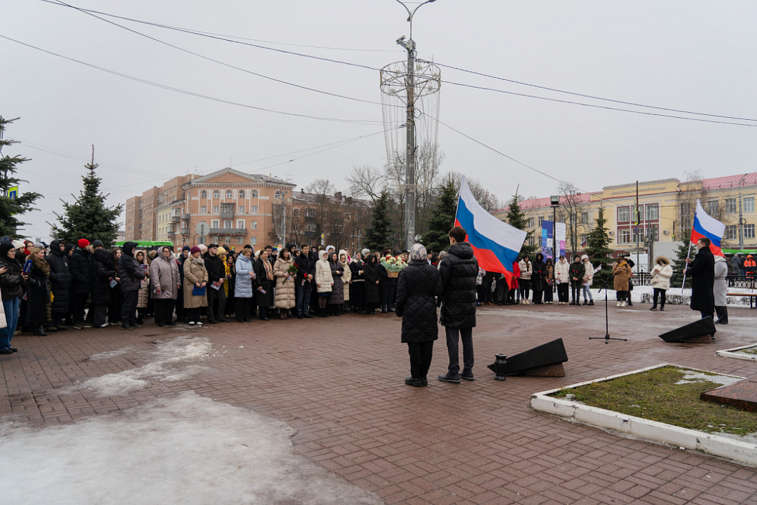 Патриотическое мероприятие в Курской области