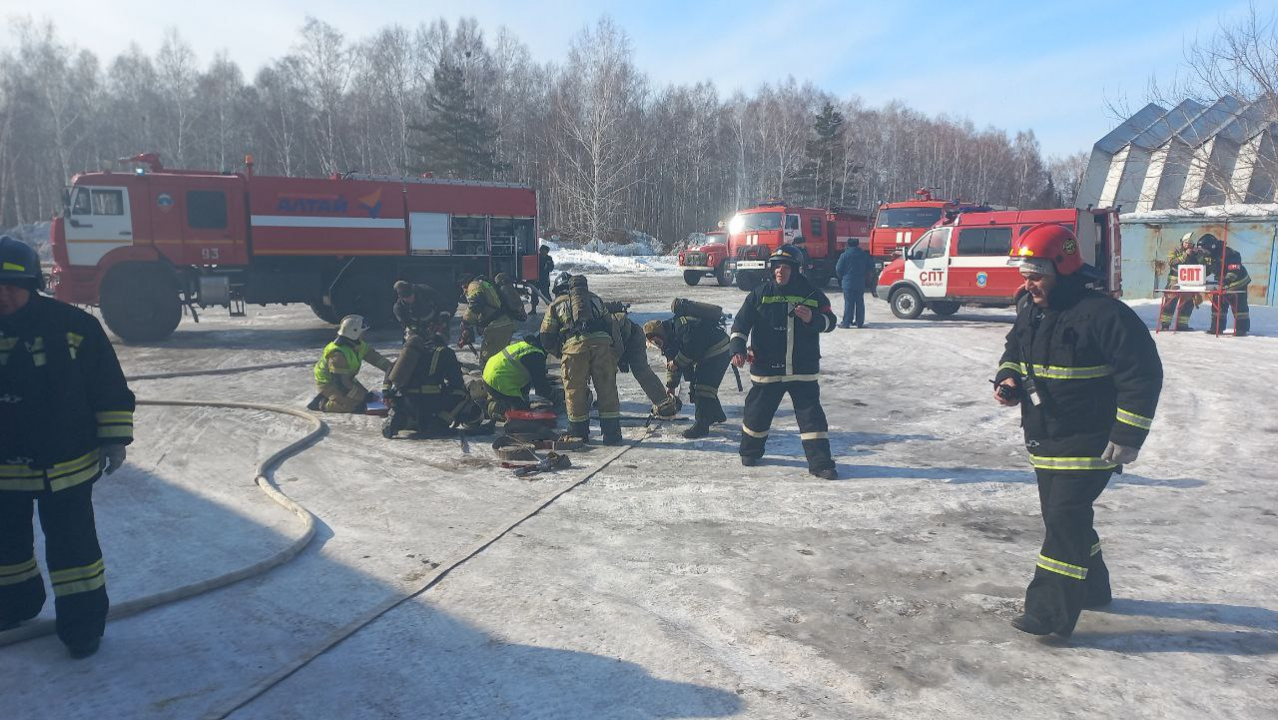 В Алтайском крае проведено плановое командно-штабное учение 