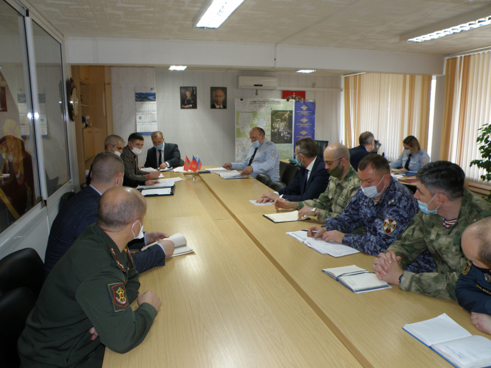 Оперативным штабом в Красноярском крае проведено командно-штабное учение 