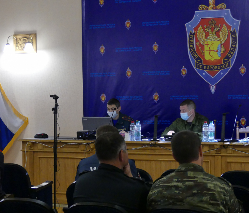 Оперативным штабом в Кировской области  проведено командно-штабное учение 
