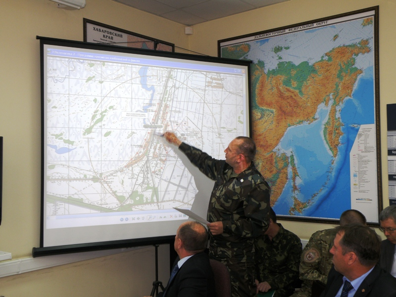 Командно-штабное учение «Сигнал-Биробиджан-Хабаровск-2014». Хабаровский край, Еврейская автономная область. 22 мая 2014 года 