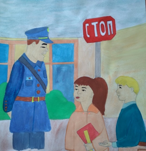 В Калининградской области транспортные полицейские и члены Общественного совета провели для детей онлайн-акцию "Твой выбор"
