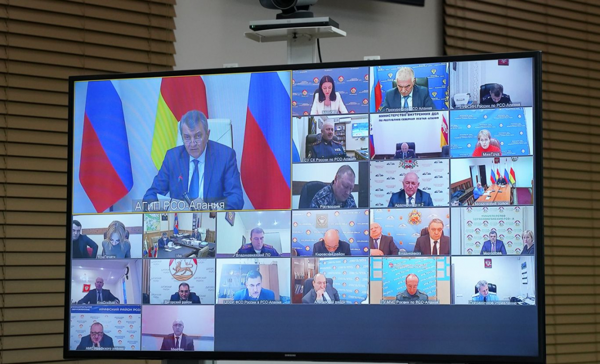 Совместное заседание Антитеррористической комиссии  и Оперативного штаба в Республике Северная Осетия-Алания  