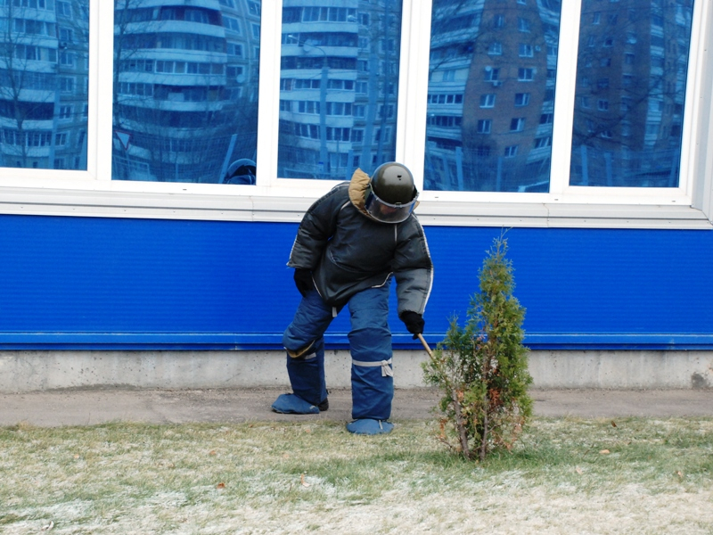 Тактико-специальное учение «Метель» в Калужской области. 25 ноября 2014 года