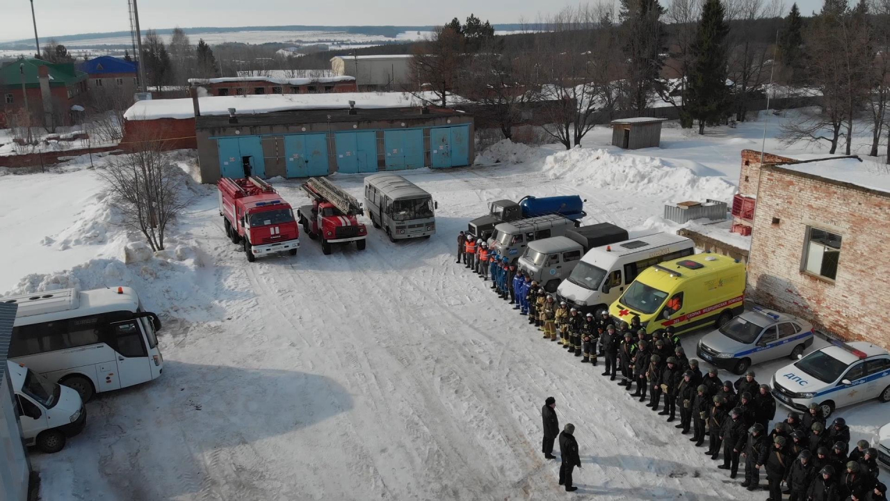 В городе Агрыз Республики Татарстан  проведены антитеррористические учения