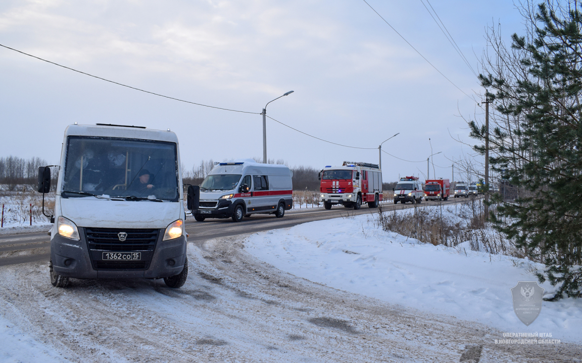 Оперативным штабом в Новгородской области проведено командно-штабное учение