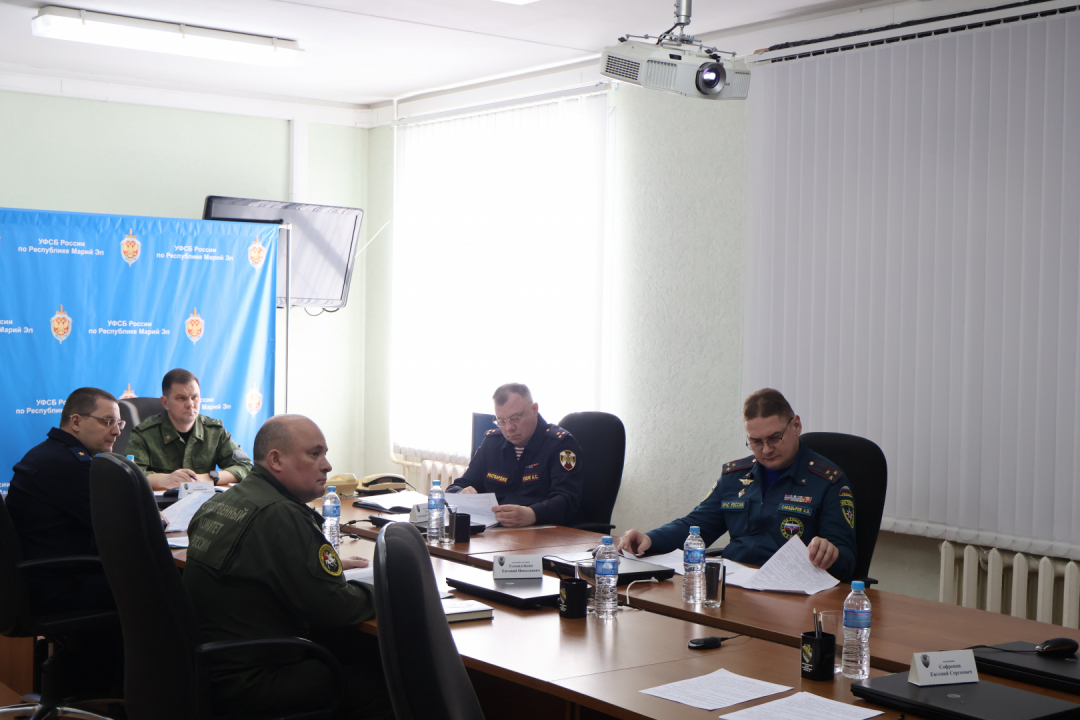 Антитеррористическое учение оперативного штаба в Республике Марий Эл
