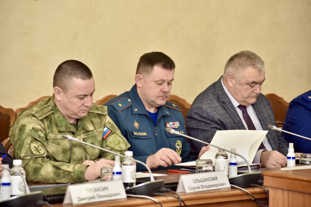 Совместное заседание АТК и ОШ в Орловской области