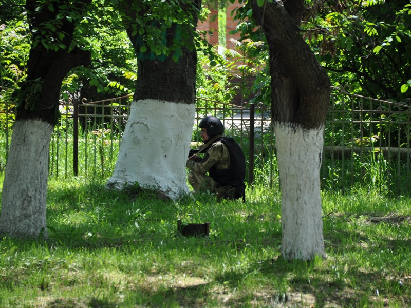 Тактико-специальное учение «Сигнал-2015» в Чеченской Республике. 19 мая 2015 года