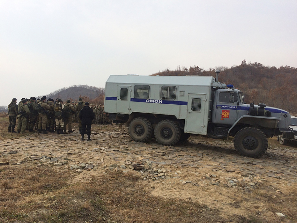 Формирование сводного оперативно-боевого подразделения в районе сосредоточения