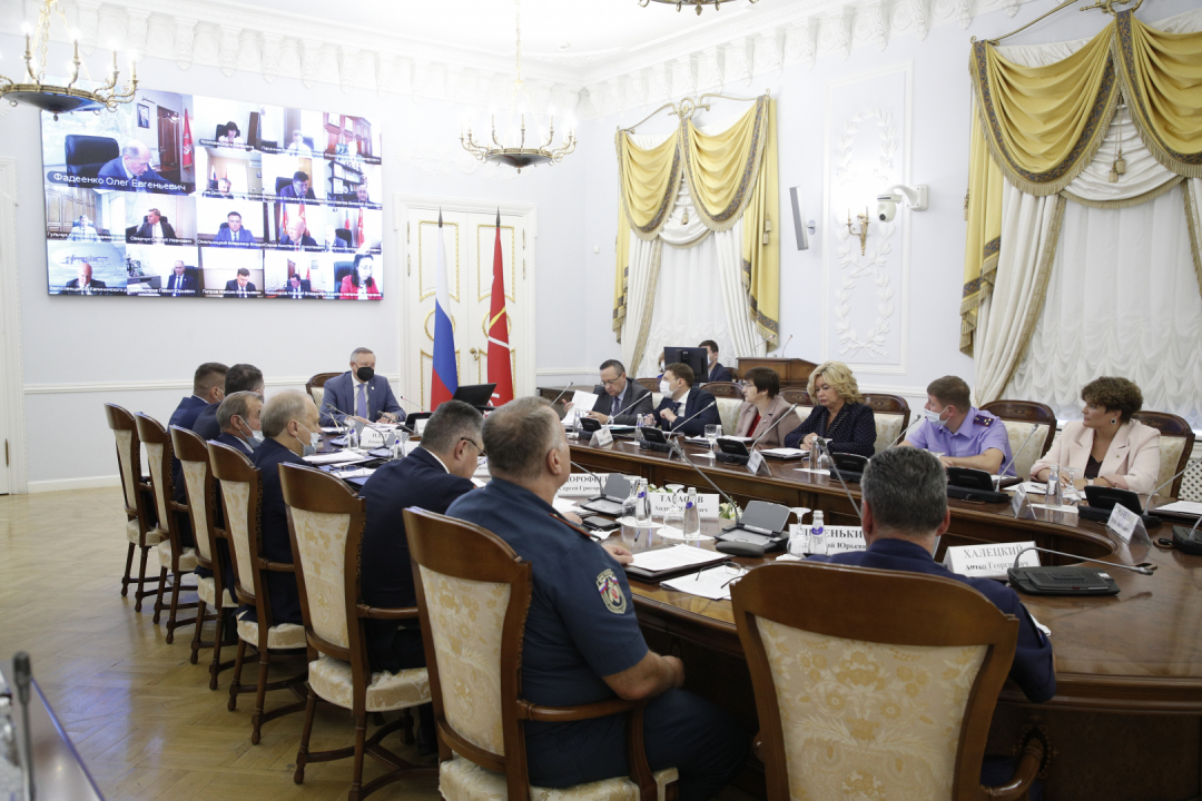 Состоялось совместное заседание антитеррористической комиссии и оперативного штаба  в г. Санкт-Петербурге