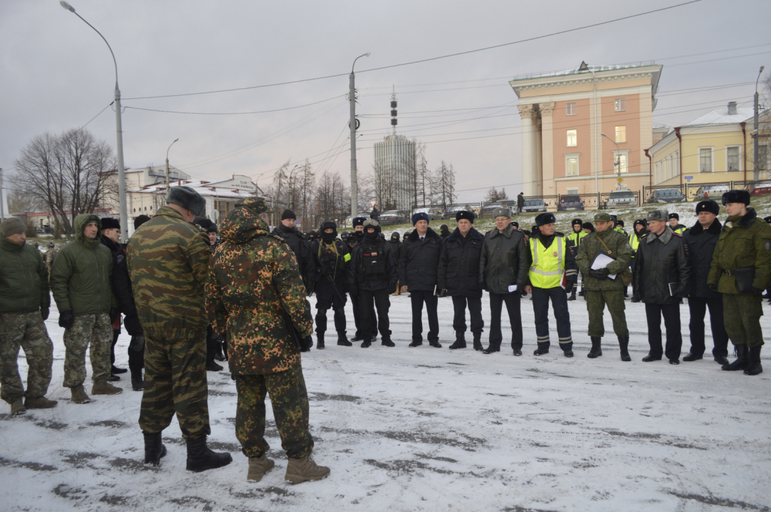 На территории Архангельской области проведено тактико-специальное учение по пресечению условного террористического акта на объекте железнодорожного транспорта