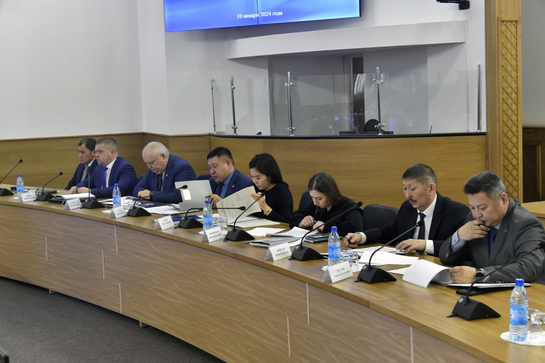 Заседание антитеррористической комиссии в Республике Тыва