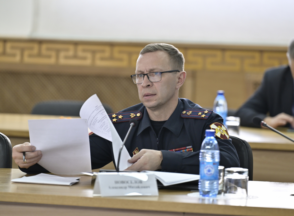 В правительстве Тувы состоялось заседание региональной антитеррористической комиссии