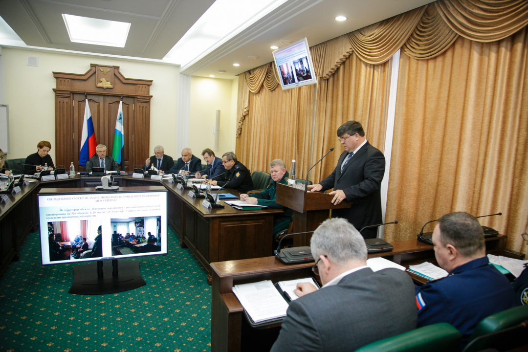 Прошло заседание антитеррористической комиссии и Оперативного штаба в Белгородской области 