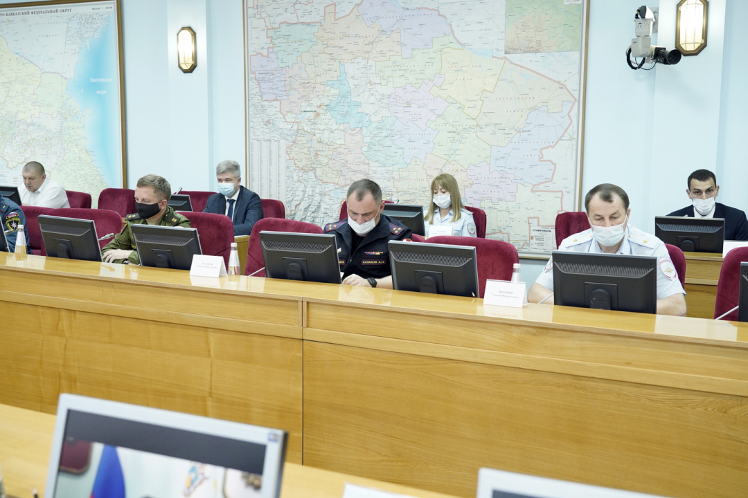 Внеочередное заседание антитеррористической комиссии и оперативного штаба состоялось в Ставропольском крае