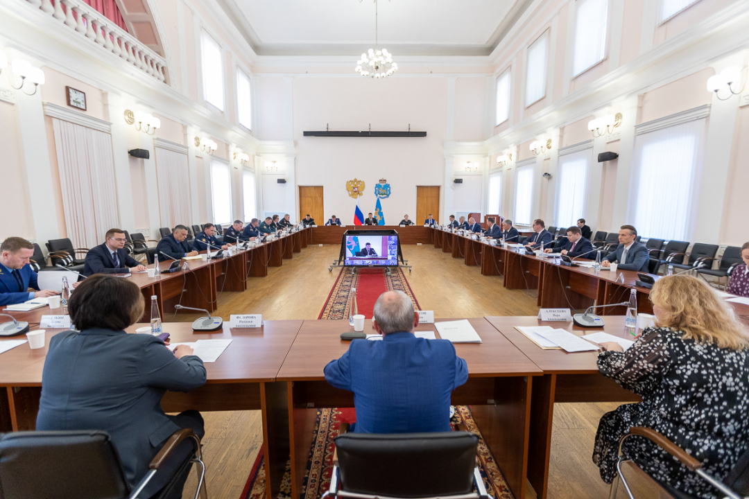 В Псковской области прошло совместное заседание антитеррористической комиссии и оперативного штаба