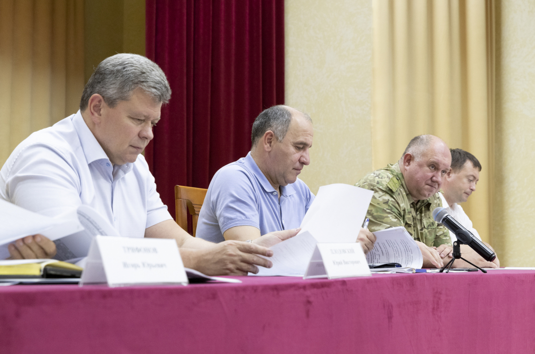 Глава Карачаево-Черкесии Рашид Темрезов провел выездное заседание Антитеррористической комиссии
