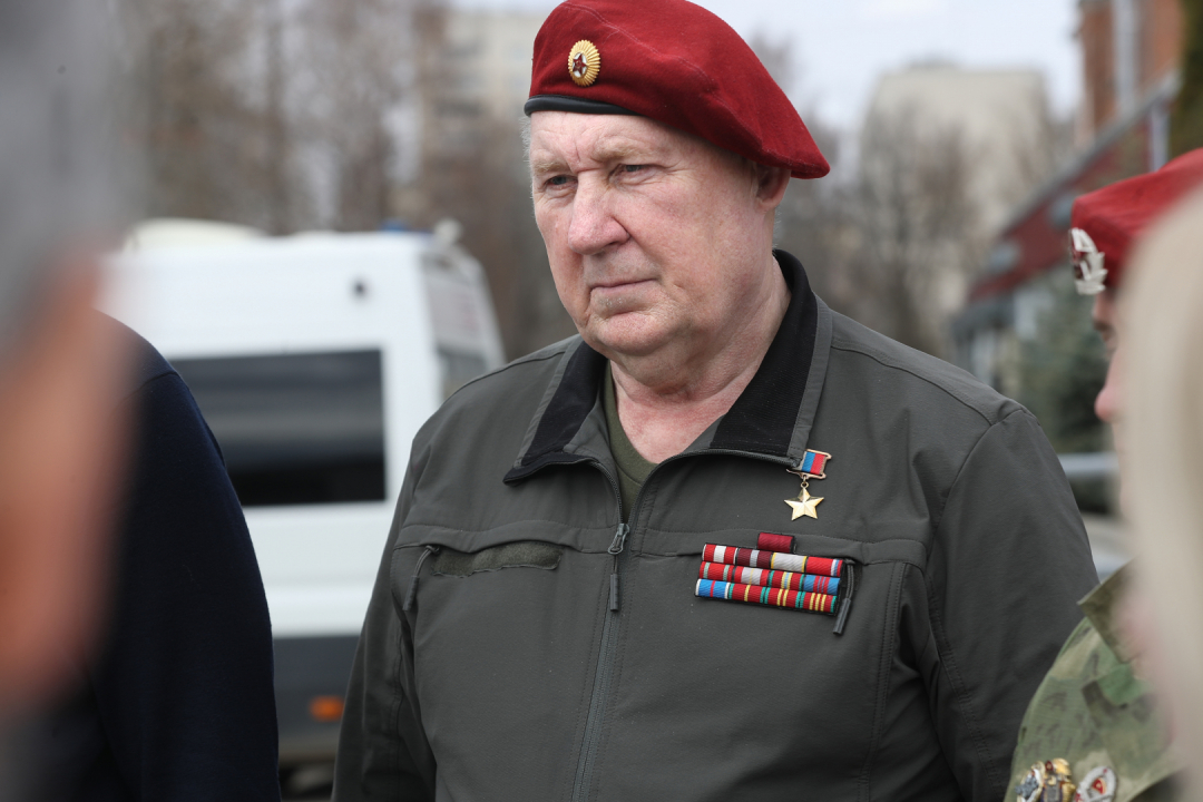 Командир отряда специального назначения «Витязь» Сергей Лысюк 