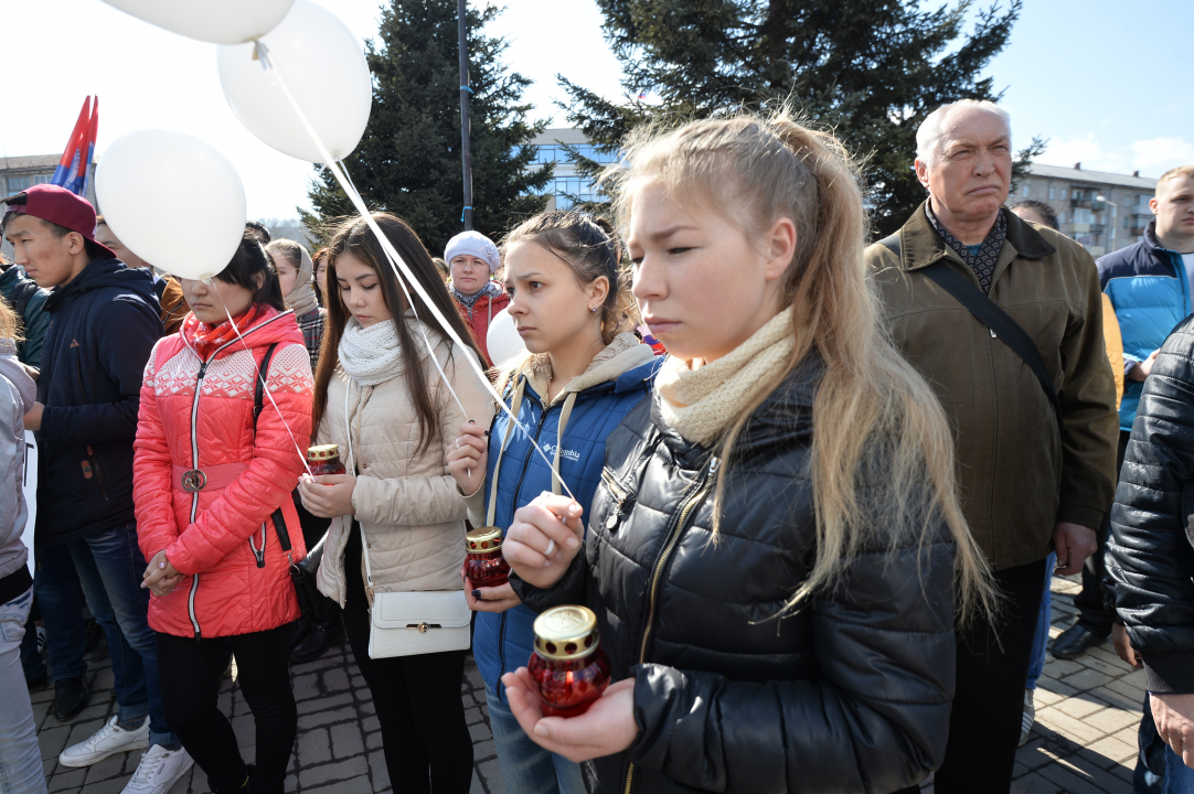 Митинг «Вместе против террора» прошел в Горно-Алтайске 