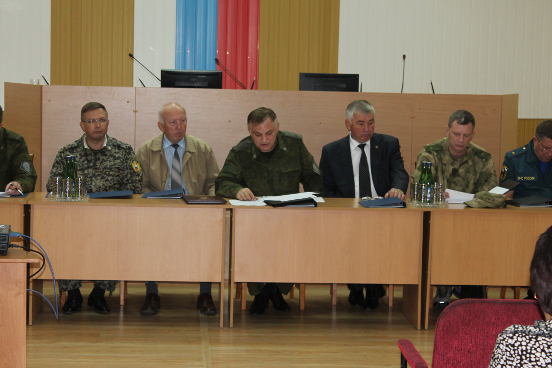В Липецкой области проведено командно-штабное учение  «Гроза» 