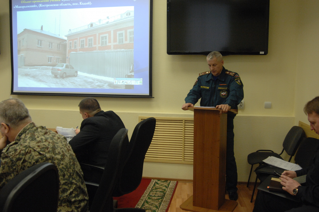 Заседание оперативного штаба в Костромской области 