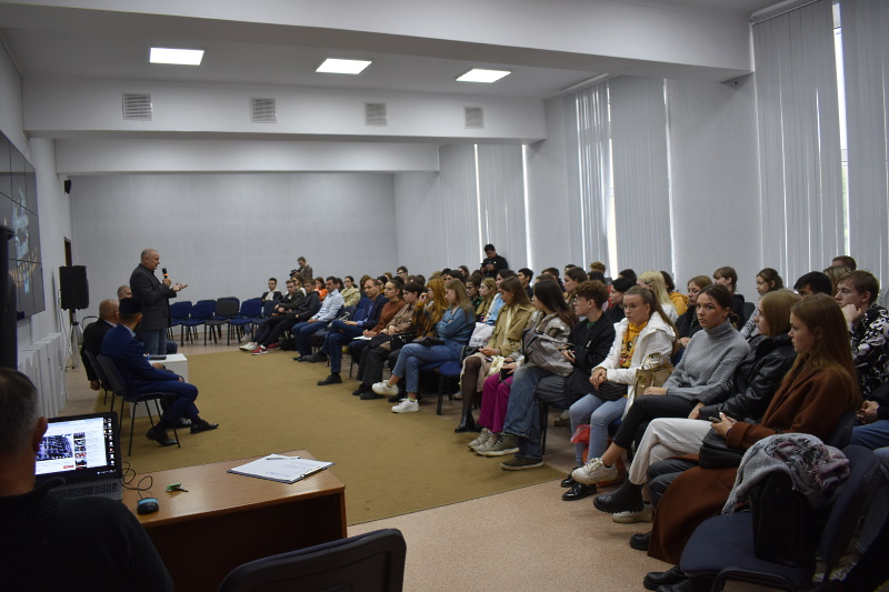 Прошла встреча с первокурсниками Ивановского государственного политехнического университета  по вопросу профилактики терроризма