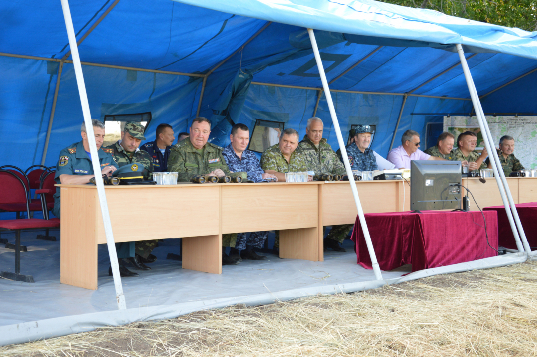 Оперативным штабом в Белгородской области проведены  тактико-специальные учения 