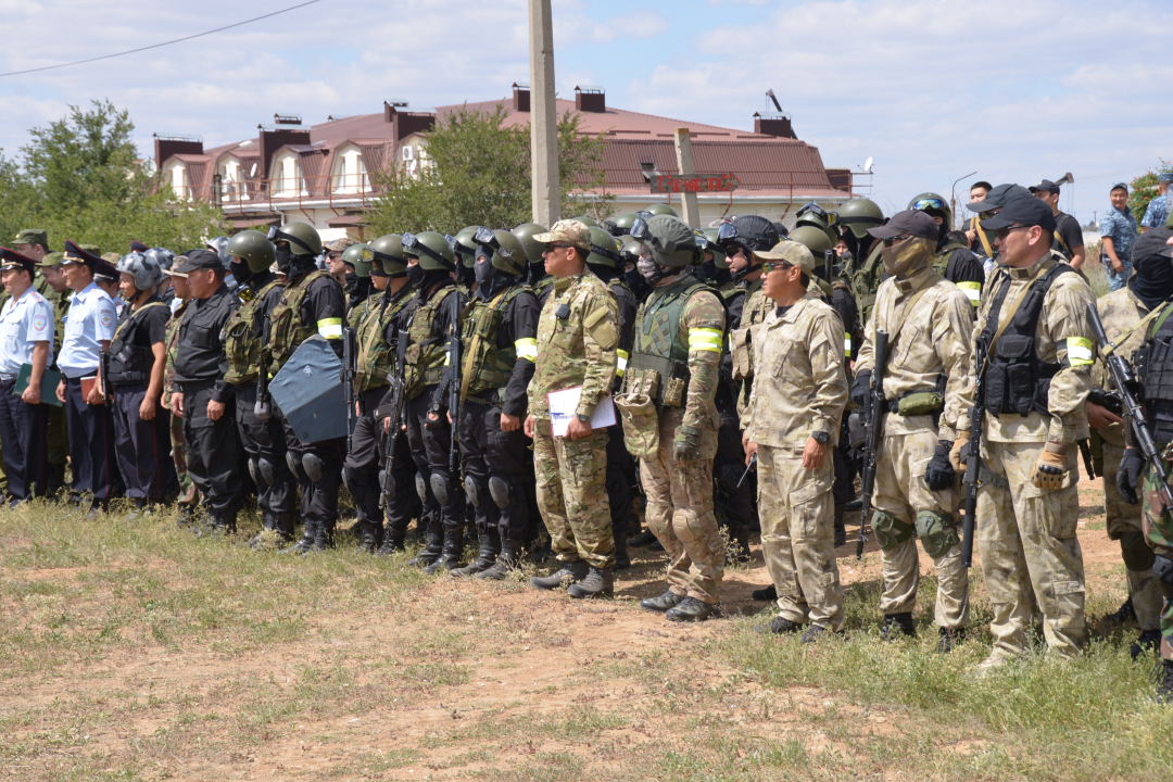 Оперативным Штабом в Республике Калмыкия проведено тактико-специальное учение