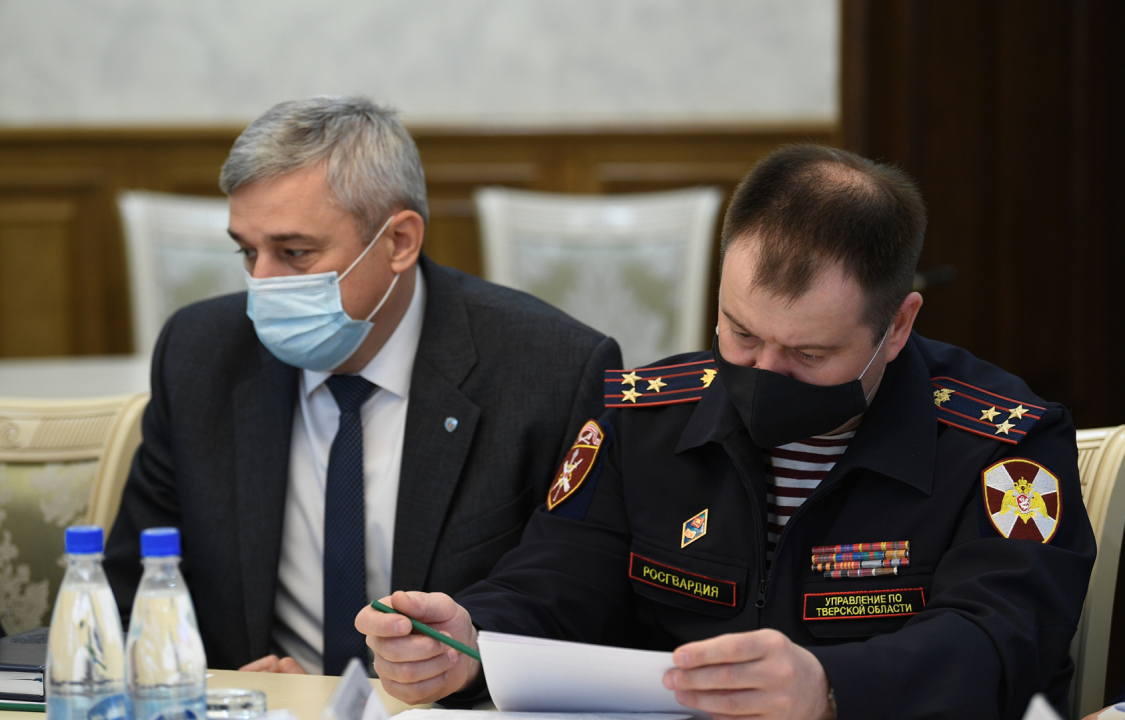 В Тверской области проведено заседание антитеррористической комиссии