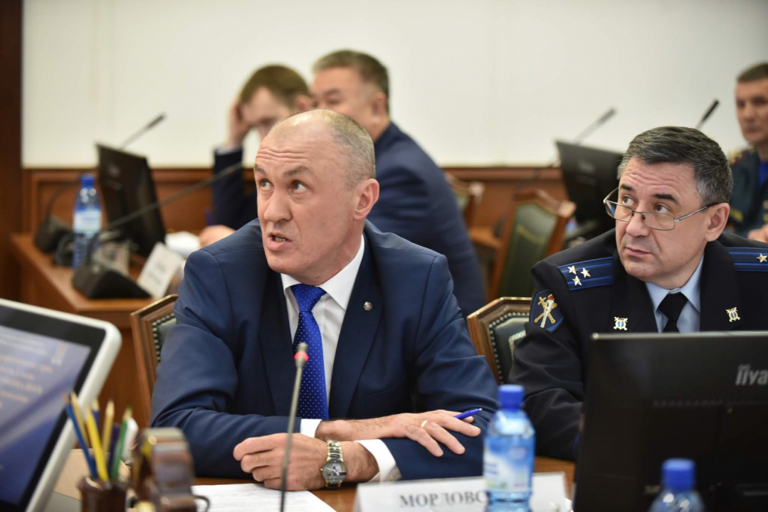 Состоялось совместное заседание Антитеррористической комиссии  и Оперативного Штаба в Республике Бурятия 