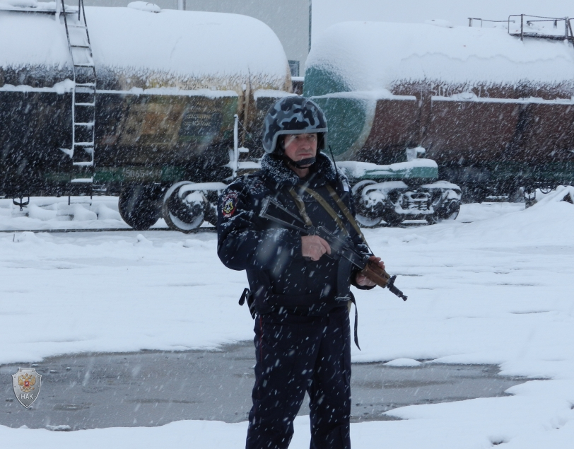 Оперативным штабом в Белгородской области проведены  контртеррористические учения по пресечению террористического акта на территории железнодорожной станции «Валуйки»