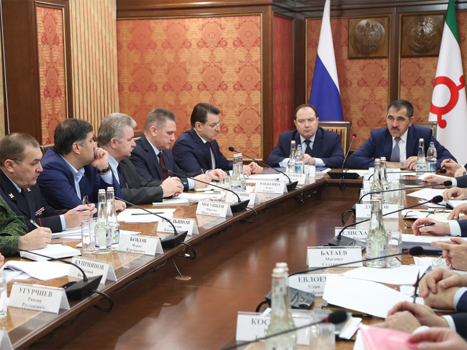Итоговое заседание Антитеррористической комиссии Республики Ингушетия с представителями НАК