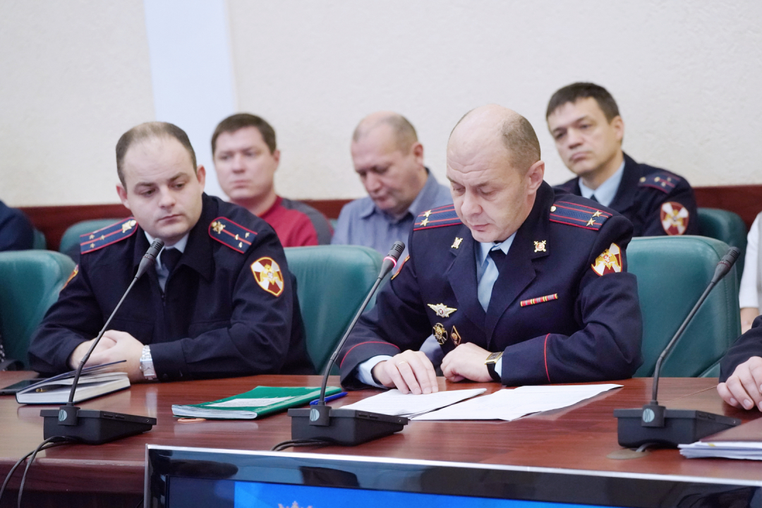 Участники учебно-методического сбора ответственные за реализацию мероприятий по профилактике терроризма в Калининградской области.