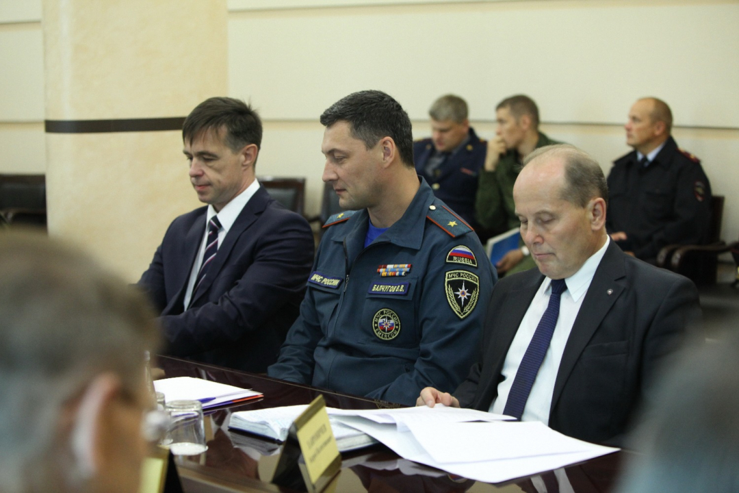 Заседание антитеррористической комиссии Вологодской области