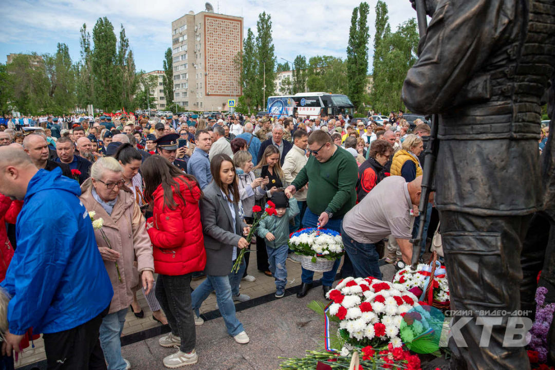 Открытие памятников и воинских мемориалов в Воронежской области