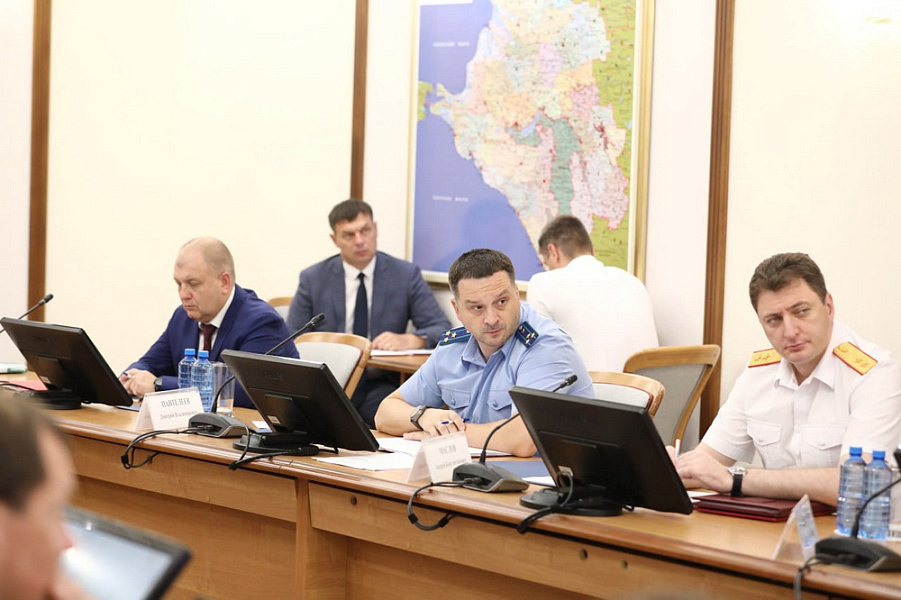 Заседание Антитеррористической комиссии в Краснодарском крае