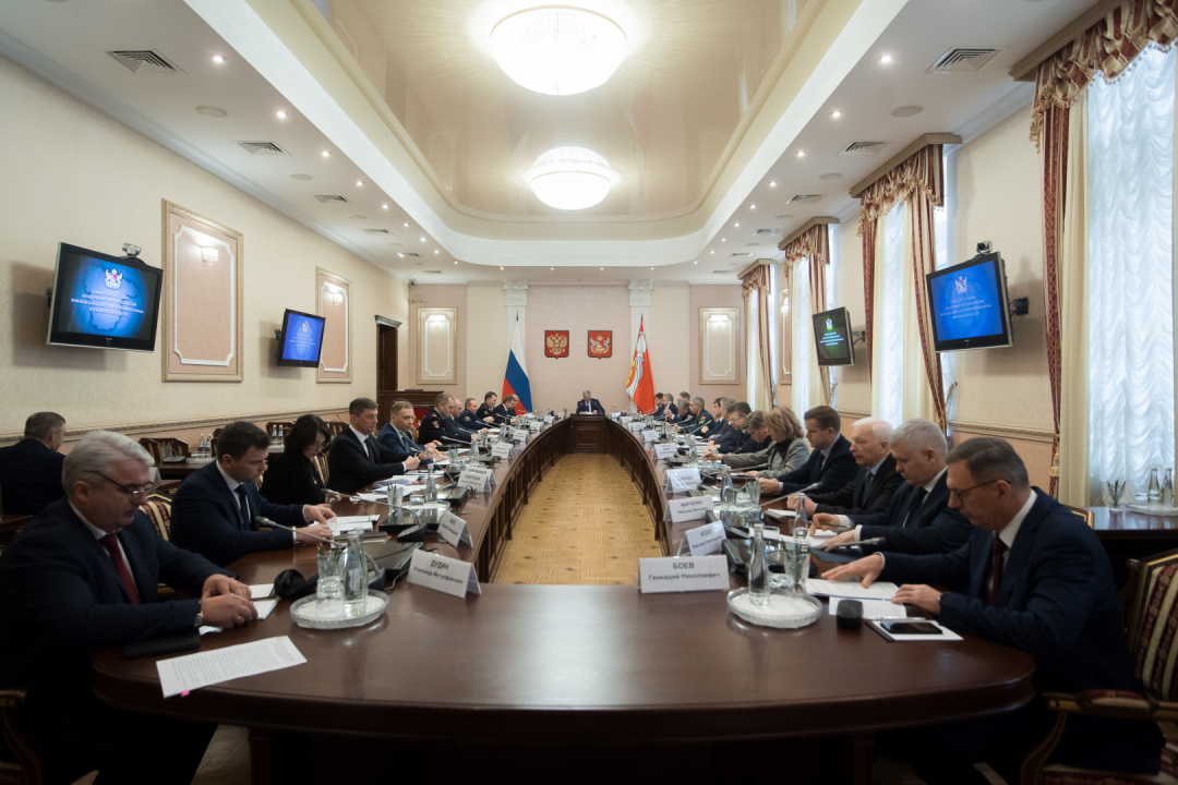 Совместное заседание антитеррористической комиссии  и оперативного штаба в Воронежской области