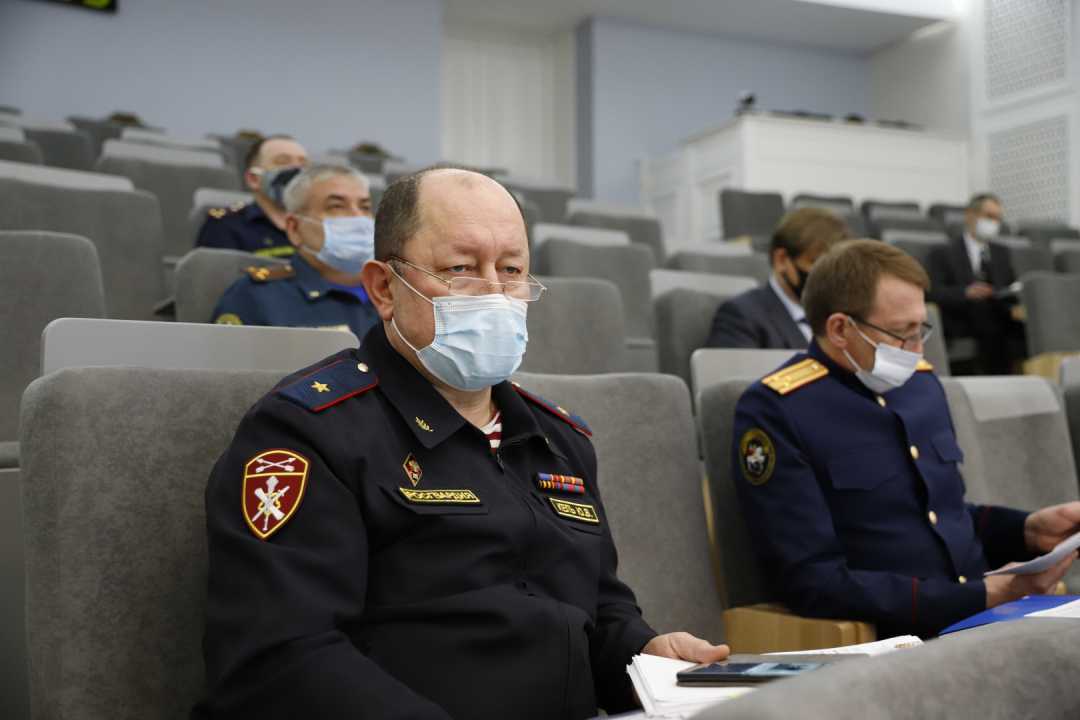 Совместное заседание  антитеррористической комиссии и оперативного штаба проведено в Кемеровской области – Кузбассе