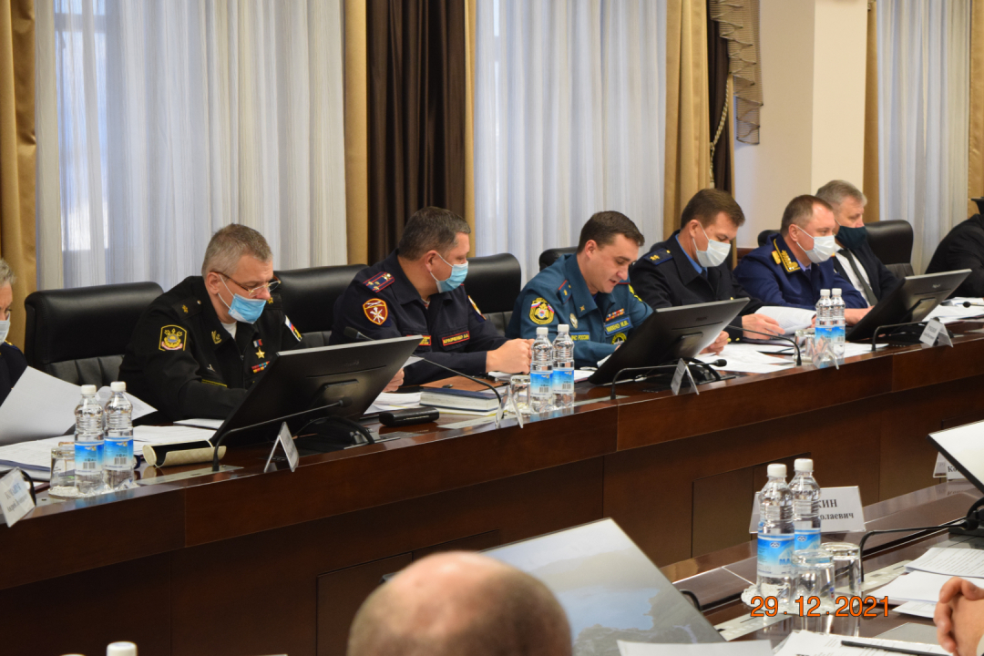 Совместное заседание антитеррористической комиссии и оперативного штаба прошло на Камчатке